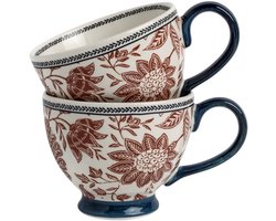 Laura Ashley Hedingham Collectables - Giftset 2 Mokken Hedingham Blue Terra 43 cl.