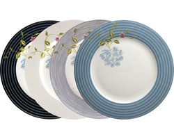 Laura Ashley Heritage Collectables Borden set van 4 - Dinerborden - Ø 26cm - Assorti