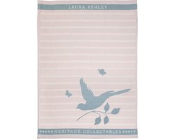 Laura Ashley Heritage Collectables - Laura Ashley Theedoek Blush Bird