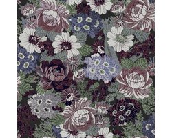 Laura Ashley Honnington Peonies Behang - Bloemen - 10mx52cm - Paars