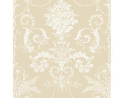 Laura Ashley Josette Behang - Bloemen - 10mx52cm - Geel