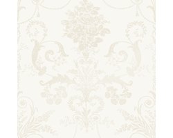 Laura Ashley Josette Behang - Bloemen - 10mx52cm - Wit