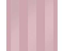 Laura Ashley Lille Pearlescent Stripe Behang - Streep - 10mx52cm - Roze
