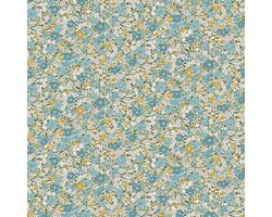 Laura Ashley Loveston Behang - Bloemen - 10mx52cm - Blauw