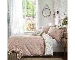 Laura Ashley Lovestone Dekbedovertrek - Bloemen - Tweepersoons 200x200 - Roze