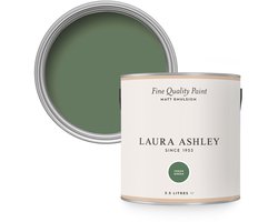 Laura Ashley Muurverf Mat 2.5L Fresh Groen