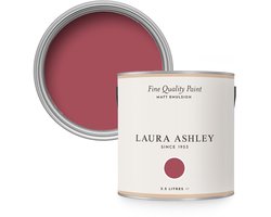 Laura Ashley Muurverf Mat 2.5L Pale Rood/Paars