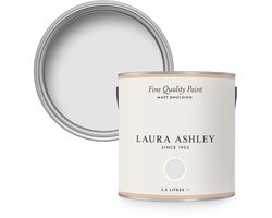 Laura Ashley Muurverf Mat 2.5L Sugared Grijs Wit