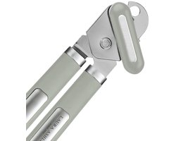 Laura Ashley - Roestvrij staal Zware Blikopener met Ergonomisch met Soft Touch handgreep - Salieblad Ontwer - By Pandeford