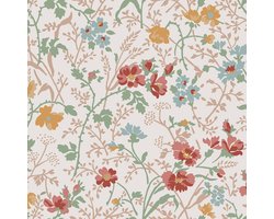 Laura Ashley Shropshire Posy Antique Behang - Bloemen - 10mx52cm - Multi