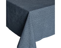 Laura Ashley Tafelkleed - Tafellaken - Kitchen Linen Collectables Blauw Wild Clematis - 140x240cm