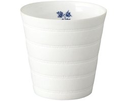 Laura Ashley - Theelicht - Wit Porcelein - 27 cl