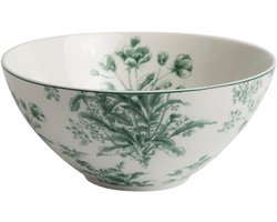 Laura Ashley Thurston Bloom Kom 16 cm Bloemen groen