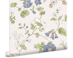 Laura Ashley Vliesbehang - Pennywell Grove Chalk Blue
