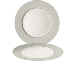 Laura Ashley Wild Clematis Collectables Borden set van 2 - Dinerborden - Ø 26cm