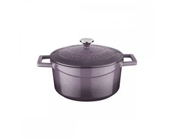 Lava Braadpan - 20 cm - 2.82 liter - Gietijzer - Paars