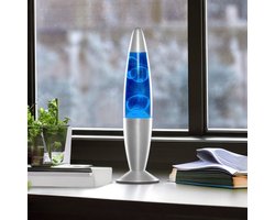 Lavalamp Blauw InnovaGoods | Lavalamp voor kinderen 25W Magma | Lavalampen sfeerverlichting | Nachtlampje Kinderen en Volwassenen