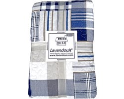 Lavandoux - Bedsprei - Blue Loft - 160 x 220 cm - 1-persoons - Blauw