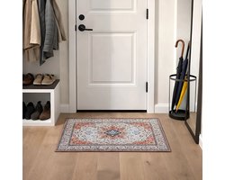 Lavandoux - Deurmat - Teheran - Beige en Terracotta - 50 x 80 cm