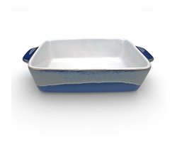 Lavandoux - Ovenschaal - Reactief Glazuur - Rechthoekig - Blauw - S: 22 x 13 cm