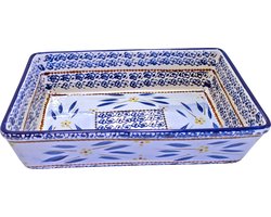 Lavandoux - Ovenschaal - Rechthoekig - 30 cm - Old World Blue