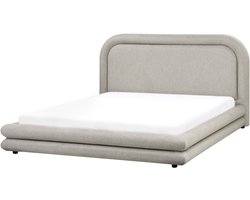 LAVARDENS - Waterbed - Taupe - 160 x 200 cm - Kunstlinnen