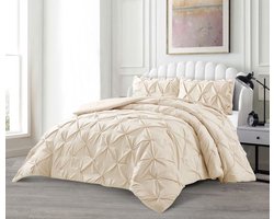 Lavella Efsun Bedsprei Set 3-delig - Beige - 250x240cm