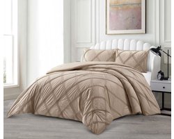 Lavella Lara Bedsprei Set 3-delig - Bruin - 250x240cm