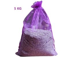 Lavendel - 5 kg losse biologische lavendel uit de Provence - gedroogde lavendel - voor geurzakjes - geurzakjes - in de stofzuiger - tegen maden in de kliko - in je kledingkast