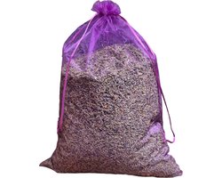 Lavendel - 500 gram biologische gedroogde lavendel uit de Provence - gedroogde lavendel - lavendel geurzakje - tegen motten - in de stofzuiger - tegen maden in de kliko - geurzakje kledingkast