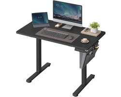 Lavinsa - Elektrisch bureau in hoogte verstelbaar - met geheugenfunctie - INCL. Accessoire pakket - Zit/Staan - 110X60CM