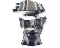 Layerzz Unpeeled - 3-D geprint decoratief beeld - abstract - modern - woondecoratie 15cm