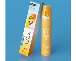 LAZEA Kindertandpasta - Orange Icecream Smaak - Tandpasta zonder fluoride - Zachte Sinaasappel & Vanille - Tandpasta Voordeelverpakking - Voor Kinderen - Natuurlijk & Veilig