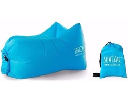 Lazy zitzak lucht stoel in het blauw - SeatZac - Luchtbed zak