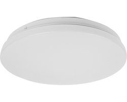 LCB - LED Plafondlamp - 12W vervangt 90W - 4000K 840 - 255x55mm - Wit - Rond