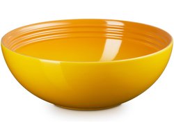 Le Creuset 2 aardewerken saladeschalen Nectar 24cm 2,2l