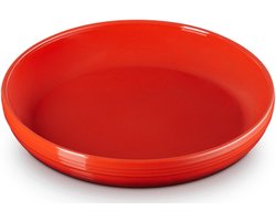 Le Creuset 4 Diepe Borden Coupe Kersenrood 22cm
