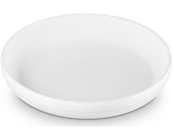 Le Creuset 4 Diepe Borden Coupe Wit 22cm