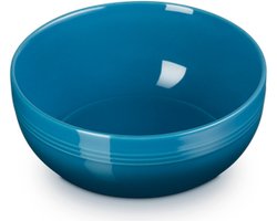 Le Creuset 4 Ontbijtkommen Coupe Deep Teal 16cm