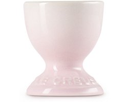 Le Creuset 6 aardewerken eierdopjes Shell Pink