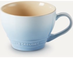 Le Creuset aardewerk cappuccino kop 400ml coastal blue