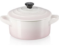 LE CREUSET - Aardewerk - Mini braadpan 10cm 0,25l Shell Pink