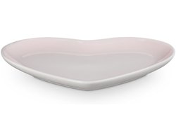 Le Creuset - Bord - Hart - Shell Pink - 23cm
