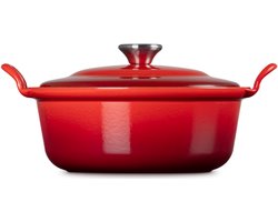 Le Creuset Braadpan Faitout Tradition Kersenrood - ø 24 cm / 3 Liter