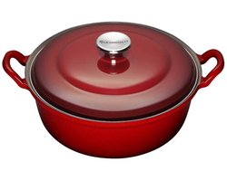 Le Creuset Braadpan Faitout Tradition Kersenrood - ø 24 cm / 3 Liter