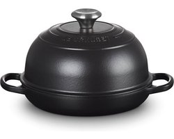 Le Creuset Broodpan Signature Mat Zwart - ø 24 cm / 1.6 Liter