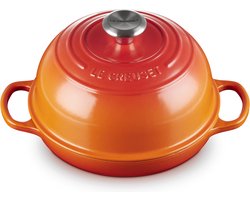 Le Creuset Broodpan Signature Oranjerood - ø 24 cm / 1.6 Liter
