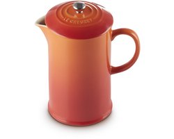 Le Creuset Cafetière 1 Liter in Aardewerk Oranjerood