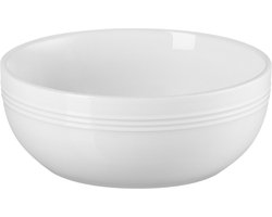 Le Creuset Coupe bowl 16cm aardewerk white