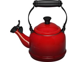 Le Creuset Demi Fluitketel - 1,1 l - Kersenrood